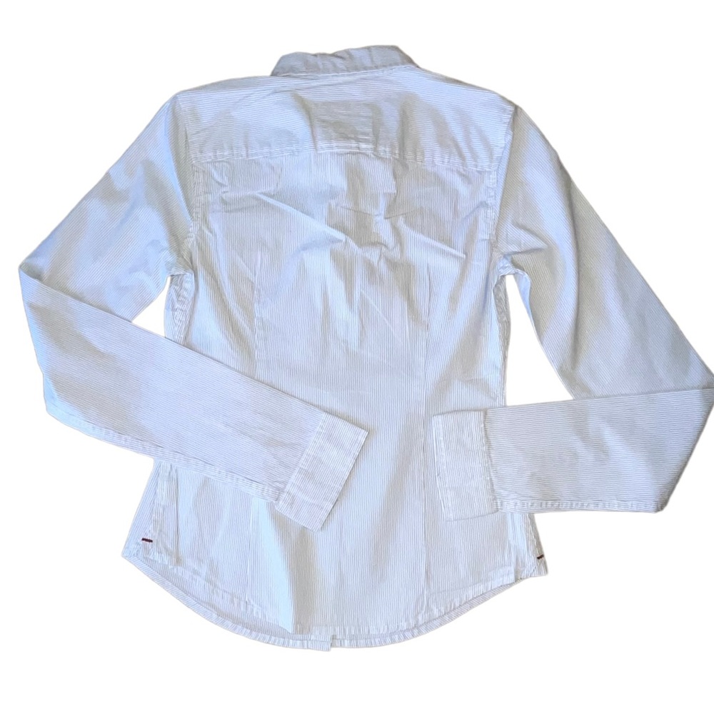 Hollister Stretch Oxford Shirt - Picture 10 of 14